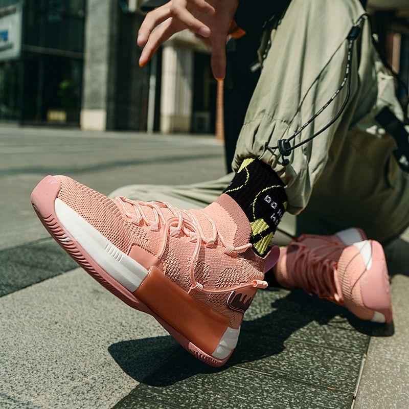 Breathable Basketball Trends 2025 Mesh Upper Male Sports Shoes Athletic Unisex Designer Walking Outdoor Men's Casual Sneakers