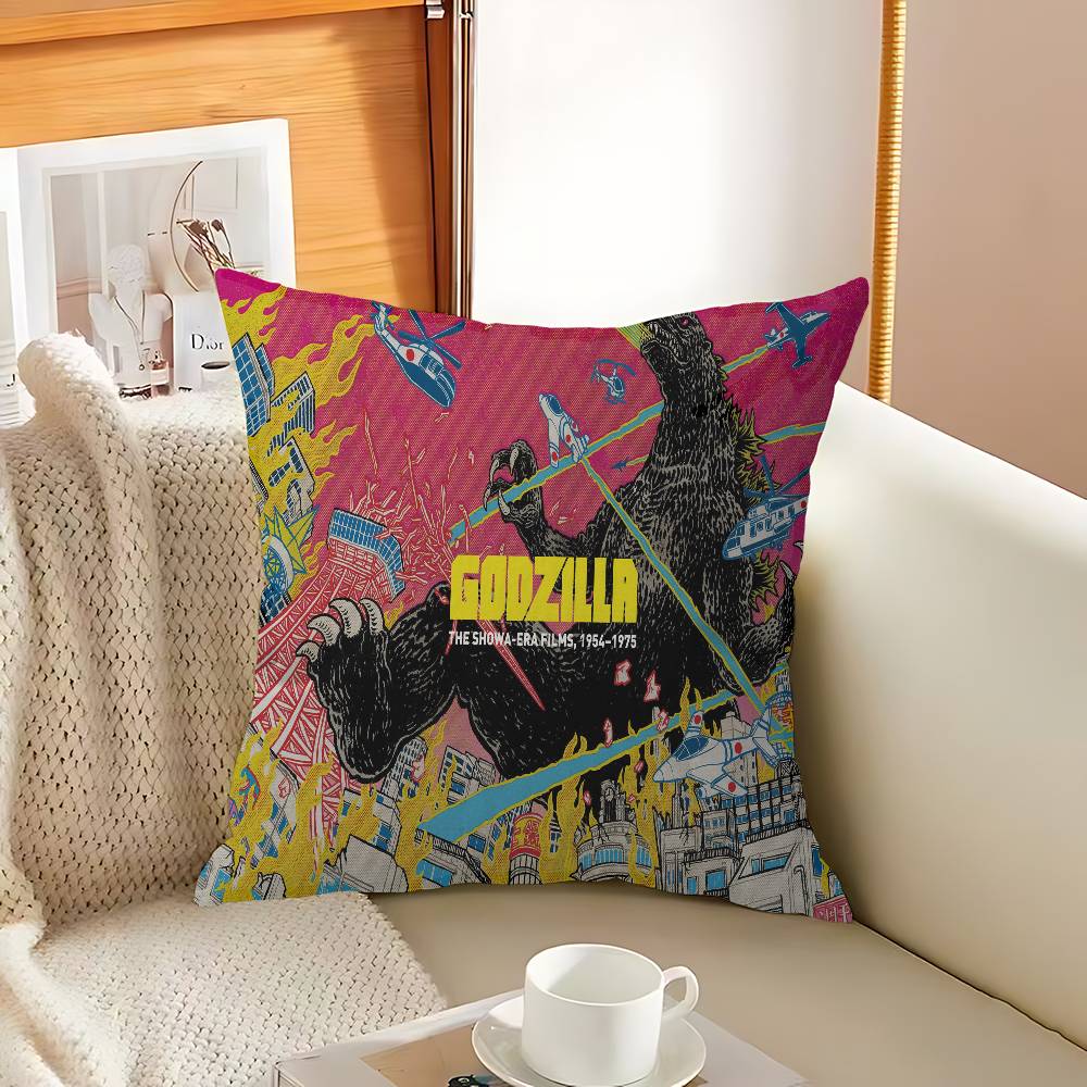 Anime G-Godzillas Cushion Cover Decorative Pillow Sofa Home Decor case pillow cases