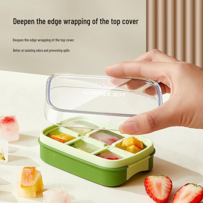 Chang Baosen Mini 6-Grid Press-Type Ice Cube Tray