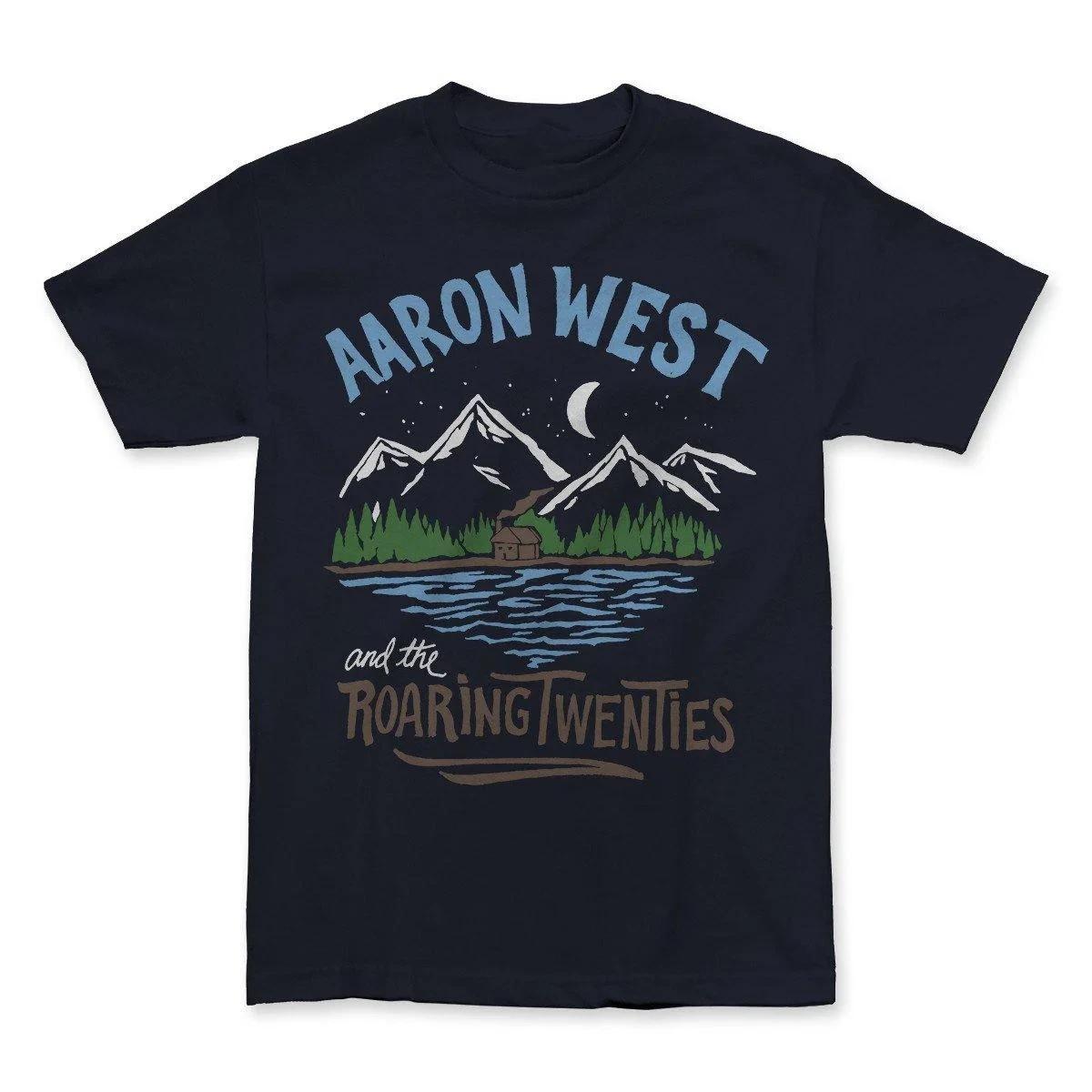 NEW Aaron West and The Roaring Twenties Band Cotton Black T Shirt S-5XL TR760 XL