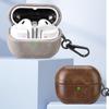 Luxury Leather Earphone Case for Samsung Galaxy Buds 3 Pro Buds3 Buzz 3 Cover with Keychain Selected Skin-Crazy Hourse Pattern