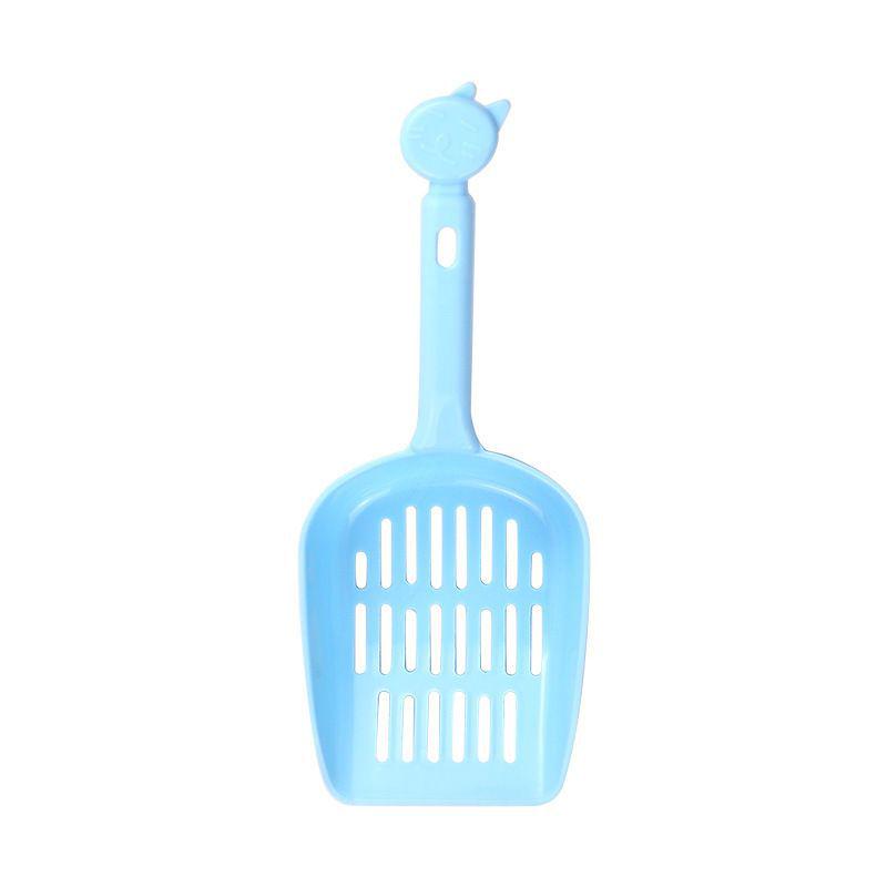 Macaron Cat Litter Scoop: Thick, Lightweight, Grid-Style Pet Shovel