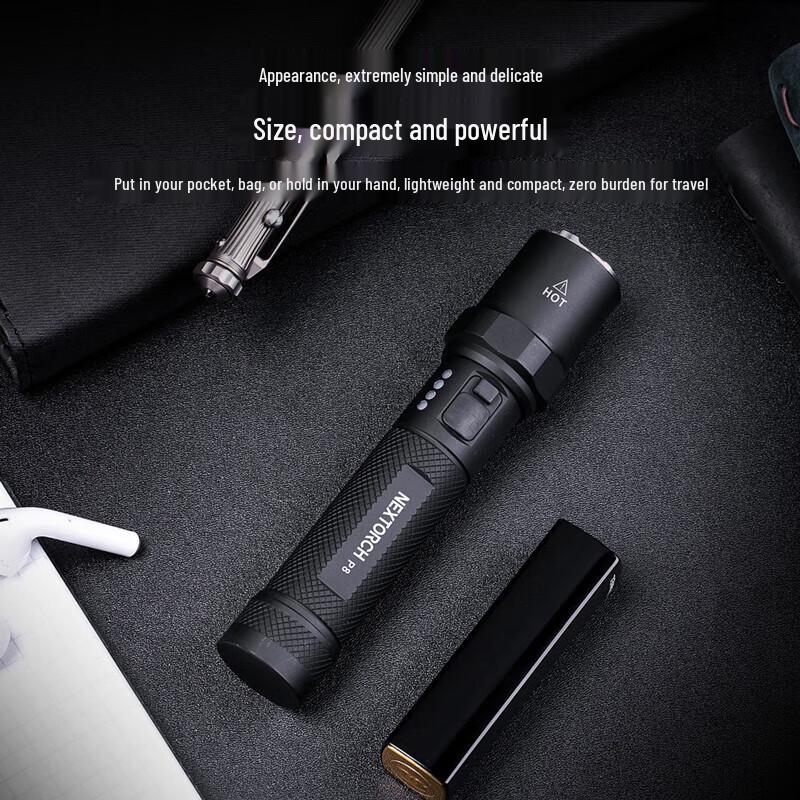 Nextorch P8 1600-Lumen High-Brightness Flashlight