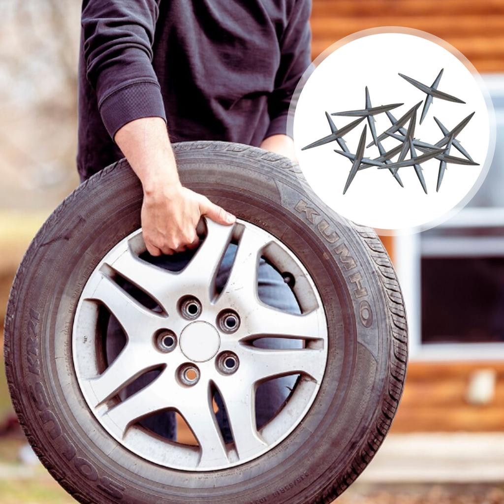 30-Pack 3cm Steel Caltrops Spikes – -Intrusion Tire Spreader Spikes , Road Security Use