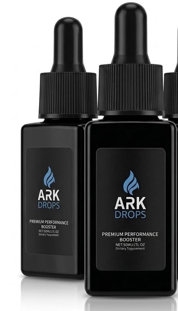 Atme mit Ark Flüssigsauerstoff-Tropfen – Leistungs- & Muskelregenerations-Booster (Vitamine C & E)