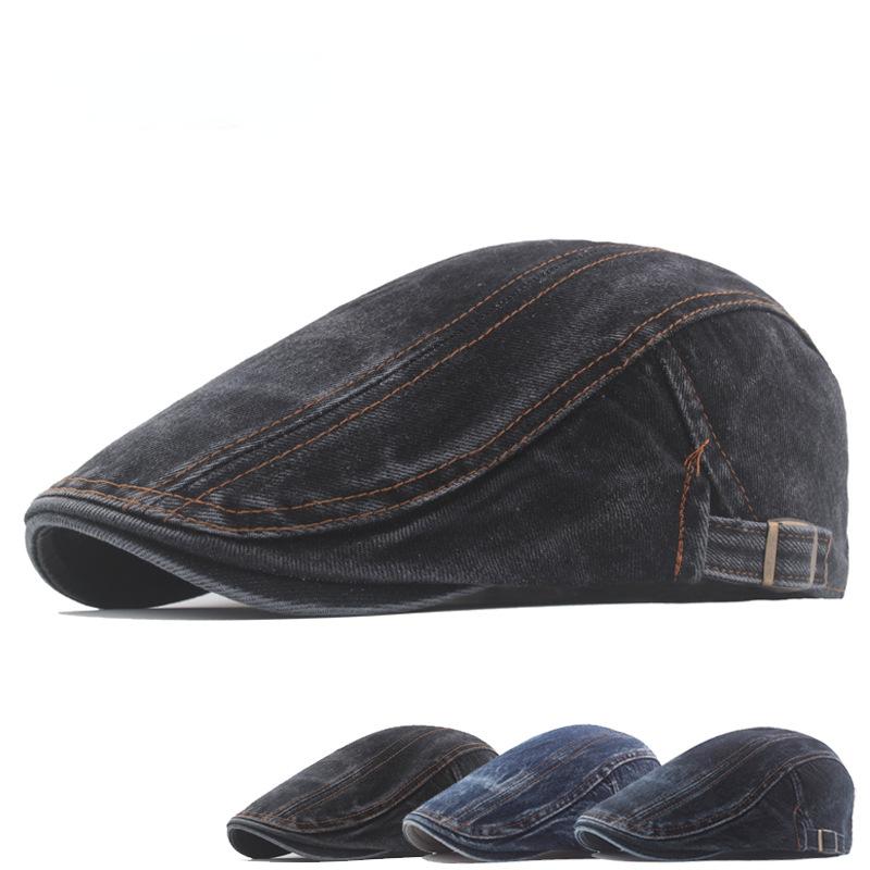 

Промытая ковбойская шляпа, хлопковая кепка с большим обхватом головы вперед, молодежная легкая пластина, кепка с утиным язычком, берет с вышивкой