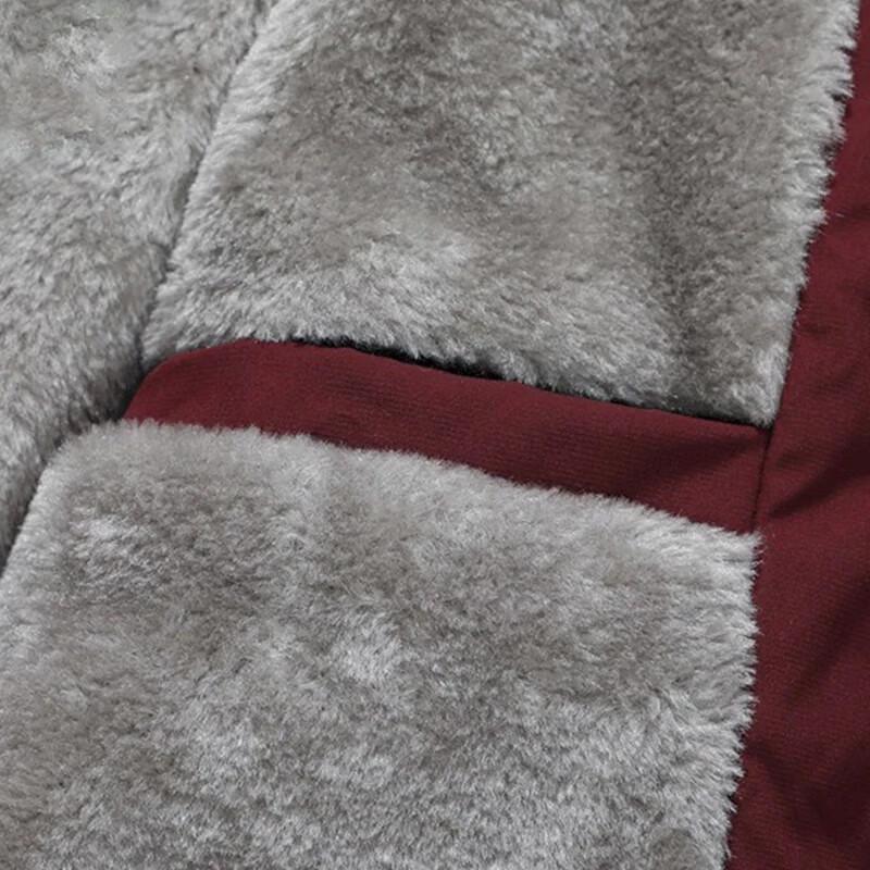 PLAYBOY Men's Fleece-Lined Autumn/Winter Casual Jacket