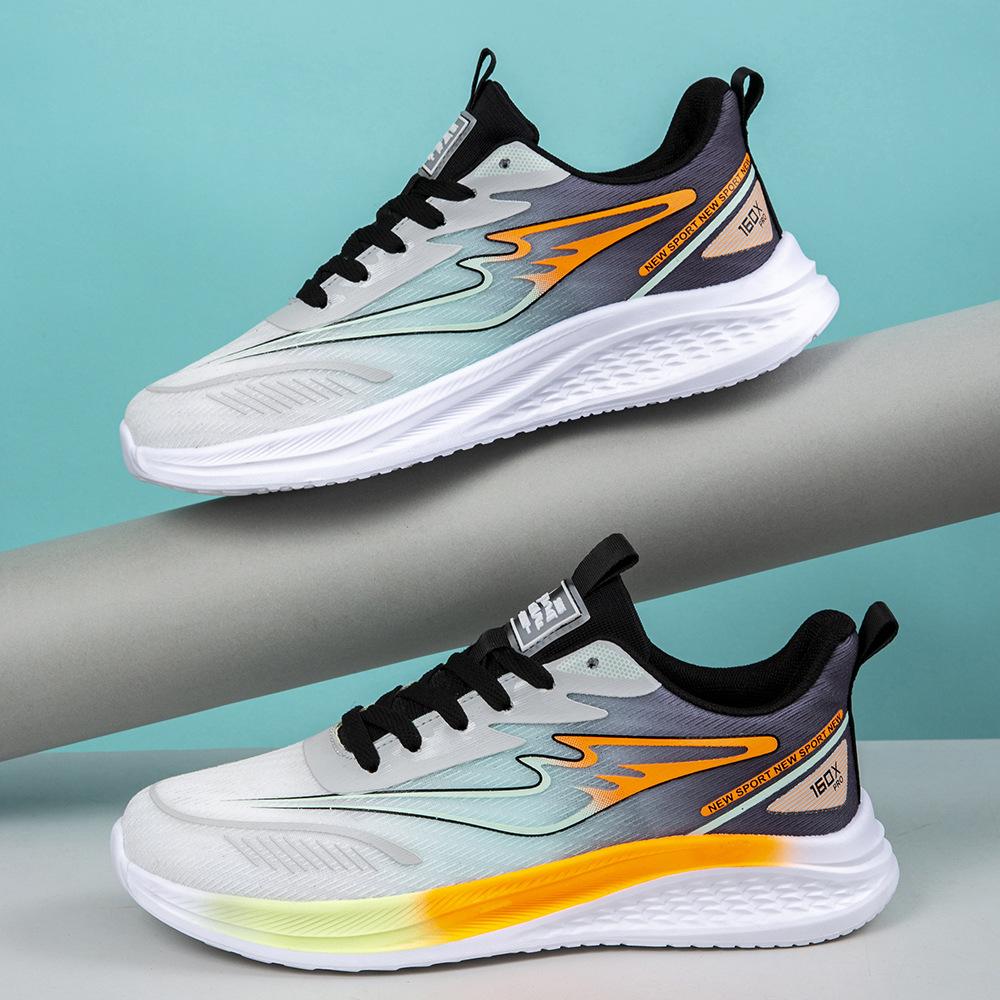 New Autumn Breathable Mesh Shoes Sports Shoes Ultra-light Outdoor Carbon Board Running Shoes Travel Shoes