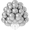 Metallic Balloon Set Birthday Party Decoration Wedding Baby Shower Party Prop Arrangement Internet Famous Metal Balloons