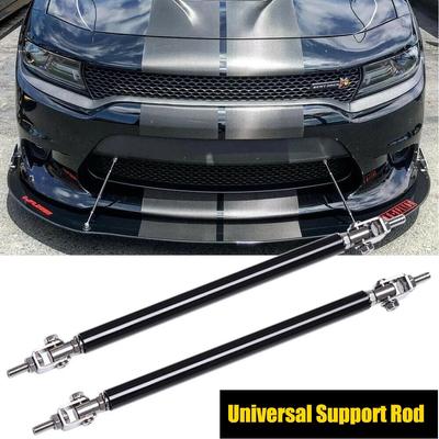 Universal Front Bumper Lip Splitter Strut Rod Tie Support Bar For Dodge Charger RT SRT SXT Challenger 2000-2022 Car Accessories
