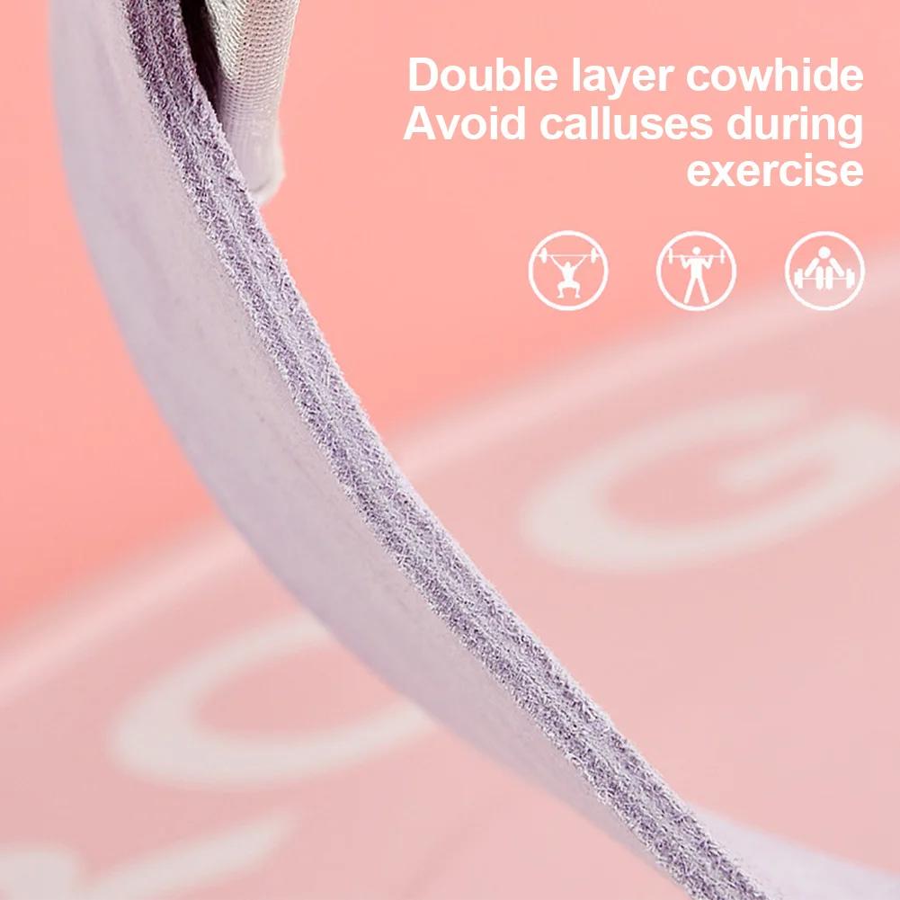 Ganci per Sollevamento Pesi Cinghie di Allenamento in Nylon Cinghie da Polso Manubrio Gancio per Palestra Fitness Cinghia per Attrezzatura da Bodybuilding