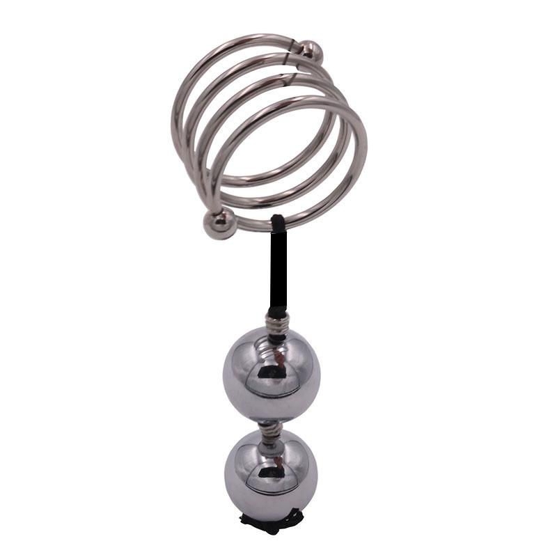Penis Pendant Weight Bearing Ball Physical Tensioner Penis Lantern Ring Couple Passion Sex Aid Tool for Men
