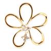 Les Trésors De Lily [B9375] - Gold Plated 'Dream Flower' Pendant