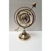 Zlatý povrch Hliník Armillary Vintage Stolní koule Globus Armillary Marine 11palcový ručně vyráběný dekorativní glóbus