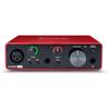 Focusrite Focus Light Audio Interface 2 In/2 Out 24 Bit/192 kHz Scarlett Solo (3rd Gen) [Domestic...