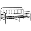 VidaXL Daybed Frames Black 90x200 Cm Steel 42002631