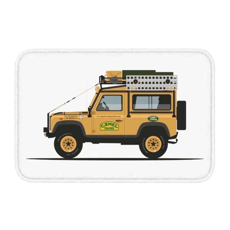 

Paillasson personnalisé Camel Trophy Defender 110, 40x60cm, antidérapant, pour cuisine, salle de bains, Garage 40cm x 60cm