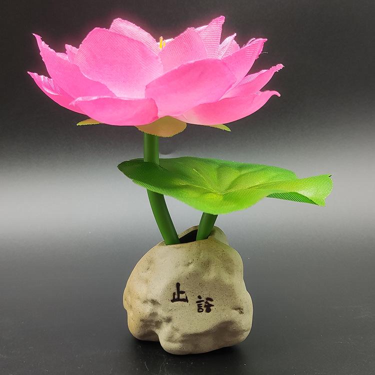 Buddhist Altar Offering Lotus Flower Home Decoration Ornament