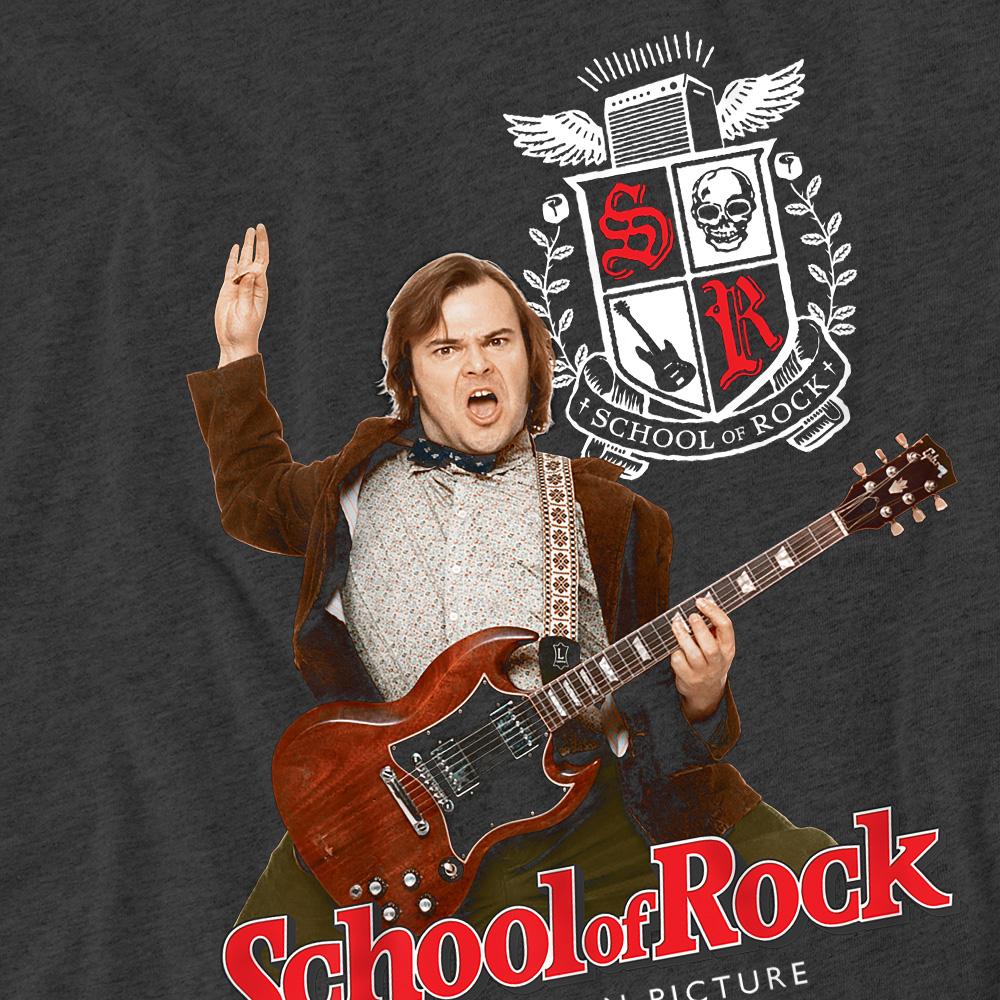 School of Rock Unisex Adult The Teacher Is In T-Shirt
