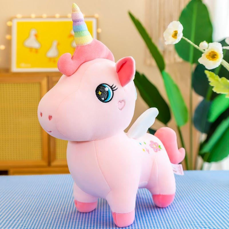

Unicorn Doll Ragdoll Sleep Companion Throw Pillow Cherry Blossom Unicorn 30cm [boutique doll]]