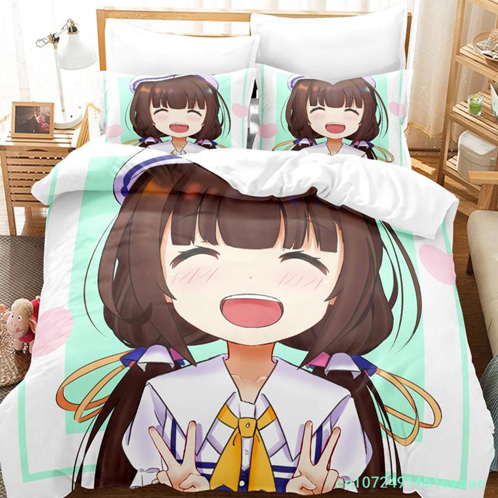 The Ryuo's Work Is Never Done! Bedding Set Single Twin Full Queen King Size Bed Set Adult Kid Bedroom Duvetcover Sets Anime