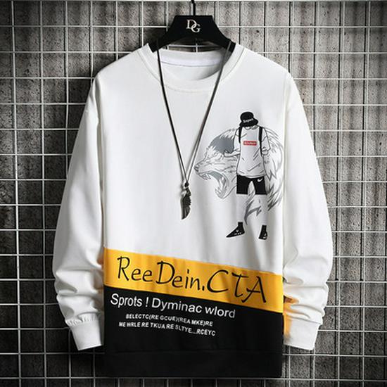 Men's Autumn Korean-Style Casual Sports Suit – Trendy Two-Piece Set for Teens & Students