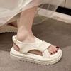 Fairy Wind Sandals Female Summer 2025 New Thick-soled Pregnant Women Large Size Casual Soft-soled Comfortable College Wind Cool Slippers