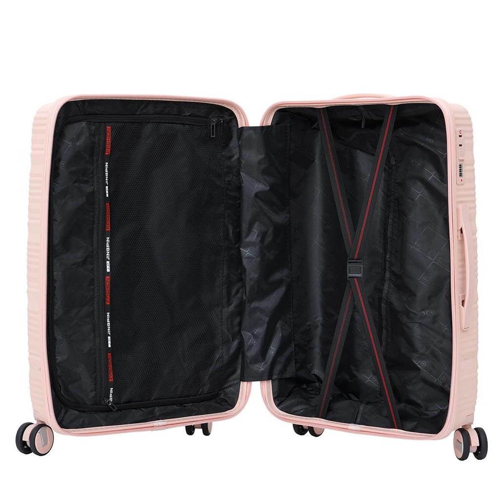 20-inch Unisex Trolley Suitcase with Travel and Cosmetic Bag