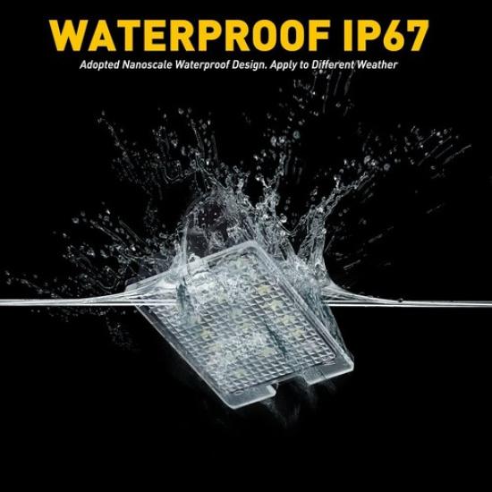 2* White LED License Plate Light 6000K For Dodge 2014-21 Durango Car Accessories