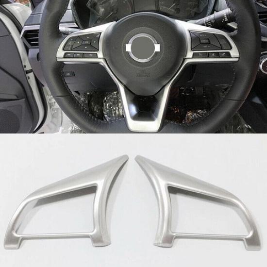 for Nissan Altima - ABS Matte Steering Wheel Button Cover Trim