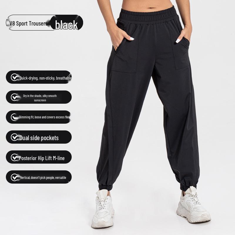 

Женские быстросохнущие спортивные штаны для йоги больших размеров с защитой от солнца, с принтом мороженого 3XL