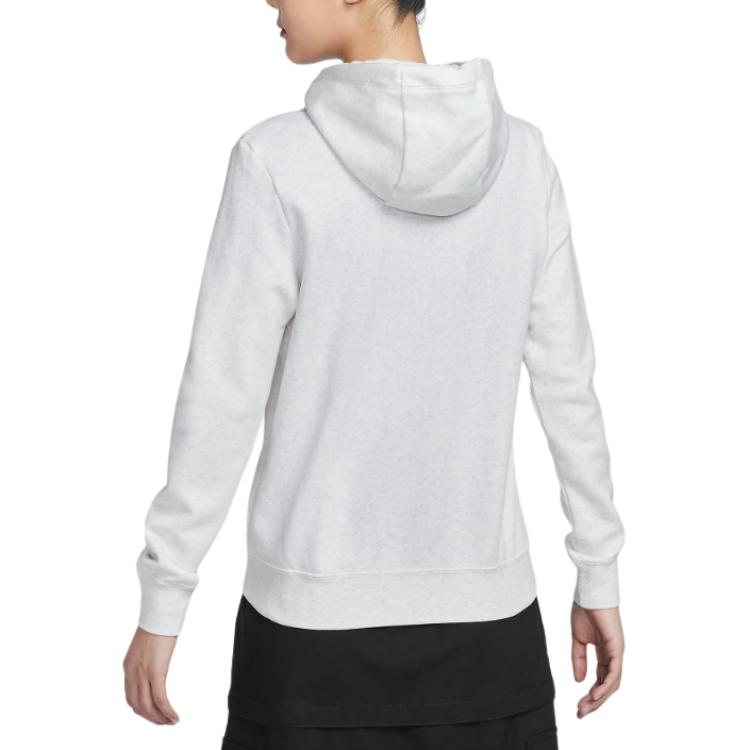 Nike Full Zip Hooded Comfortable Long Sleeve Jacket Women Jacket Birch DQ5472-051