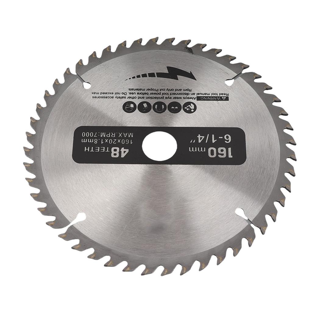 48T Teeth Cemented Carbide Carbide Circular Saw Blade Cutting Machine Tool Accessories Bore