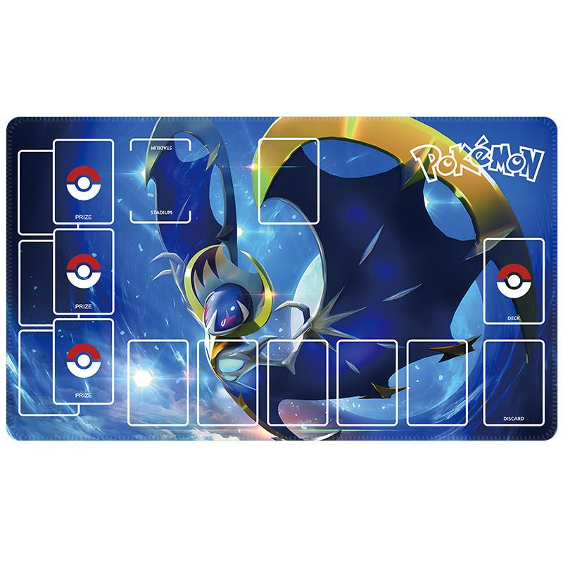 Anime Pokemon GAME PTCG Dedicated DIY Card Playmat Battle Against K Jirachi Lunala Solgaleo Collection Gift Toys