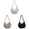 Cotton Corduroy Tote Bag With Zipper Closure For Daily Commuting And Office Use