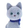 Sunlemon Jolly Gray Sitting 13 X 12 X 19 Cm Stuffed Animal Cat P-9052