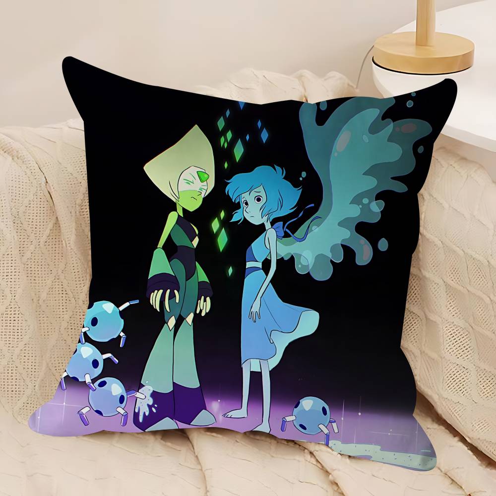 

Cartoon S-Steven-Universe Pillow Gifts Home Office Furnishings Bedroom Sofa Car Cushion Cover Case 45x45cm 12x12Inch