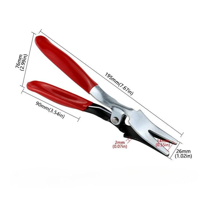 Gasoline pipe hose separation pliers water pipe oil pipe separator steam protection tool pipe removal pliers valve tool