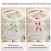 Silent Ceiling Fan Light for Bedroom & Kids' Room, Modern Minimalist Design, Eye-Friendly & Adjustable Lighting