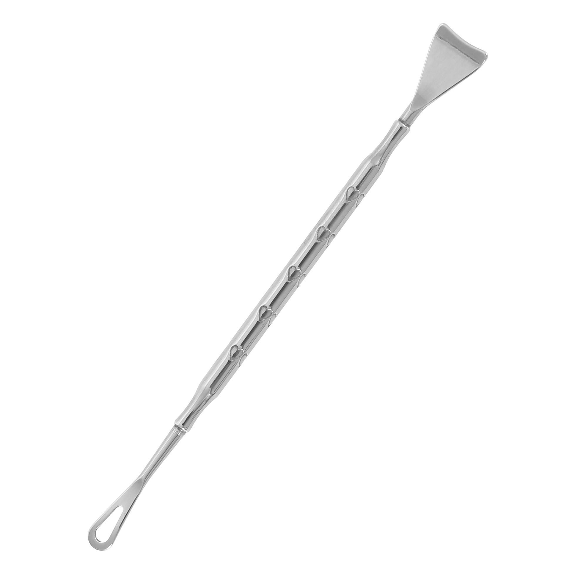 Double-head Blackhead Removal Tool For Cleaning The Nose. Manual Blackhead Removal Tool. Facial Blackhead Scraper. Pimple Needle. серебряный