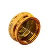 Gold Sand Ceramic Incense Burner for Offerings - God of Wealth Incense Holder, Attracts Wealth & Treasures
