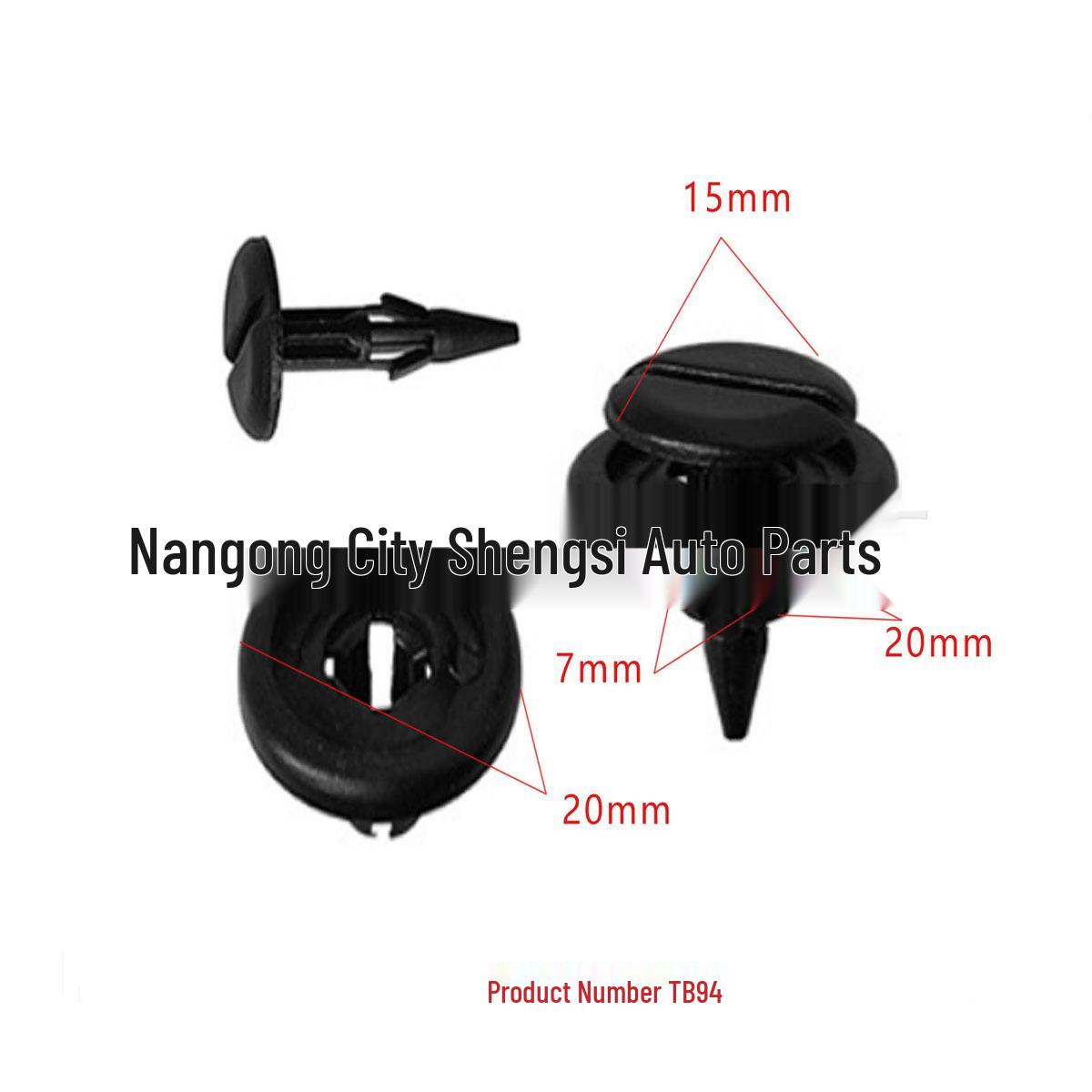 

Toyota Car Cover Fender Accessories: Mudguard Fixing Buckle and Decorative Lining Installation 10000