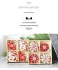 Christmas Tree Ornaments: Snowman, Wooden Horse, Tree Pendants - 4-Grid Box Set