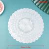 3D Lace Embroidery Table Place Mat Christmas Pad  Napkin Doily Kitchen