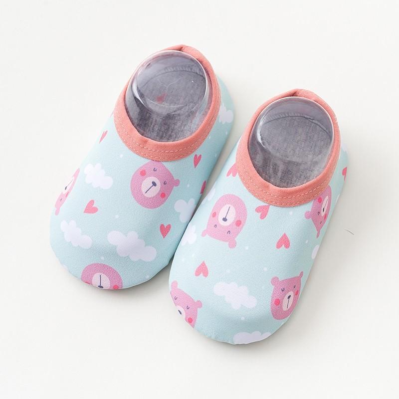 

Spring And Summer Mesh Breathable Learning Shoes For Babies, Floor Shoes For Children, Infants, Boys And Girls Socks. XXS світло-синій колір