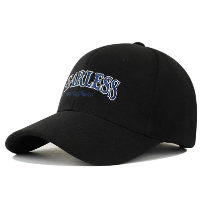 Baseball Cap Women's Furry Hat American Big Head Couple's Baseball Cap Showing Face Small Sun Hat