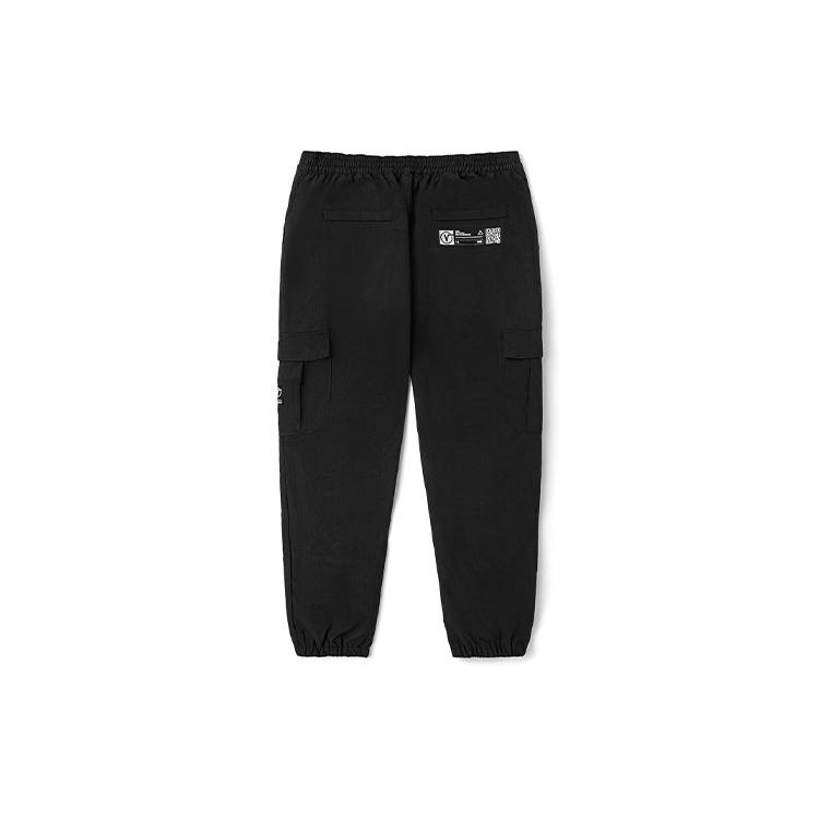 Vans Woven Pants 'Black White' Men's VN0A54IXBLK