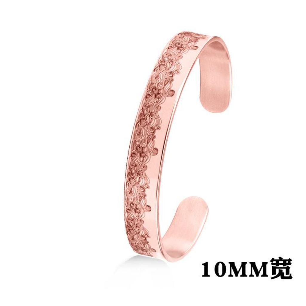 New Classic Simple Men Bracelet Open Adjustable Glossy Stainless Steel Bracelet BR1133