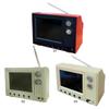 Mini Cartoon TV Lightweight Rechargeable Mini Retro TV Cartoon Player Cute Vintage Portable Television for Desktop Ornament