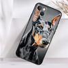 Dachshund Doberman Dog Shockproof Case For iPhone 17 16 15 14 11 Pro Max Plus 12 13 Mini 16e 17 Air Phone Cover